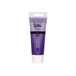 Pintura acrilica liderpapel tubo de plastico de 60 ml color violeta