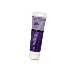Pintura acrilica liderpapel tubo de plastico de 60 ml color purpura