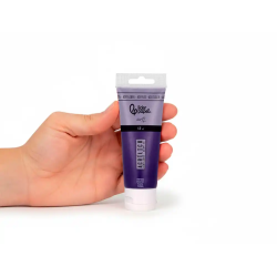 Pintura acrilica liderpapel tubo de plastico de 60 ml color purpura