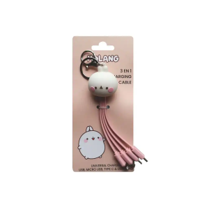 Cable de carga multiconector molang 3 en 1