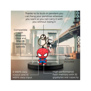 Memoria usb marvel 32gb spiderman