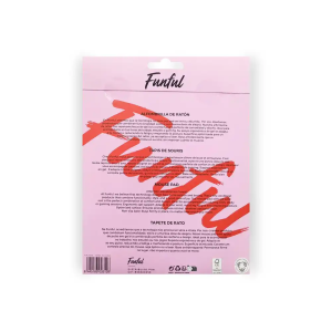 Alfombrilla de raton funful de gel ergonomica croissant 250x230 mm
