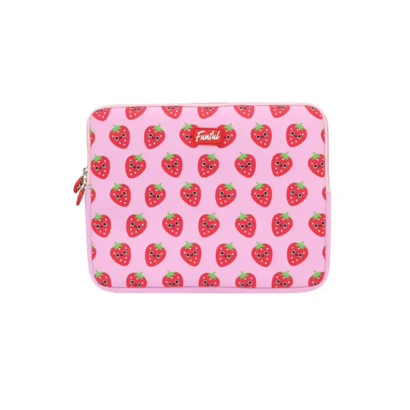 Funda para portatil 12/' funful fresa