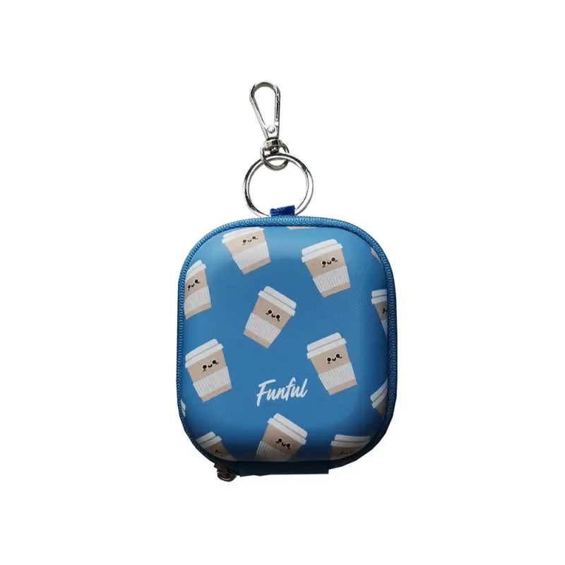 Mini estuche funful tecnologico cafe