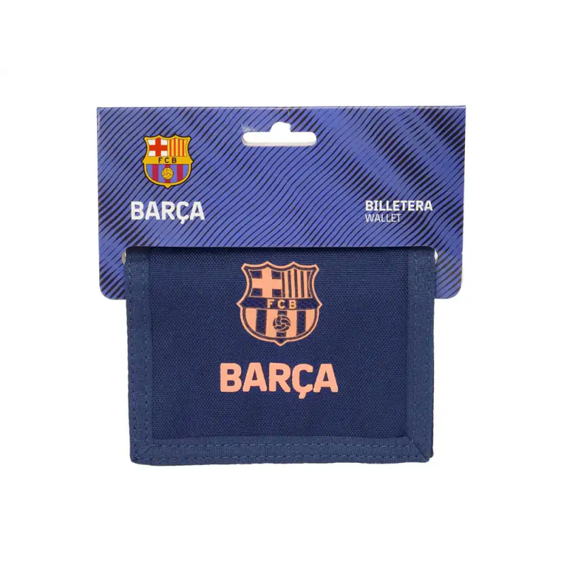 Billetera safta f.c. barcelona 2ª equipacion 25/26 95x125x10 mm