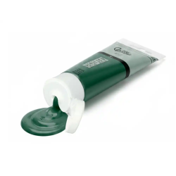 Pintura acrilica liderpapel tubo de plastico de 60 ml color verde oliva