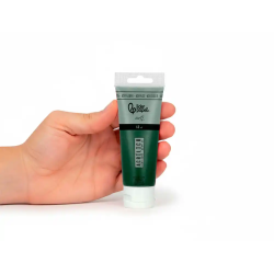Pintura acrilica liderpapel tubo de plastico de 60 ml color verde oliva
