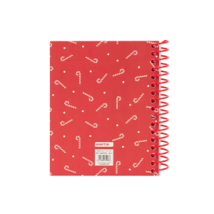 Cuaderno espiral safta a6 120h 60 gr microperforado cuadro 5 mm tapa forrada complementos safta