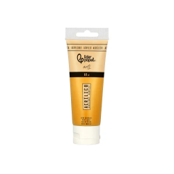Pintura acrilica liderpapel tubo de plastico de 60 ml color ocre amarillo