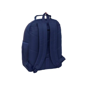 Mochila safta doble con cantoneras adaptable a carro f.c. barcelona 2ª equipacion 25/26 420x320x150 mm