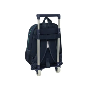 Mochila safta mod. 524 con carro 705 real madrid 2ª equipacion 25/26 330x270x100 mm