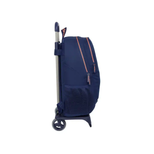 Mochila safta mod. 665 con carro 905 f.c. barcelona 2ª equipacion 25/26 440x320x160 mm