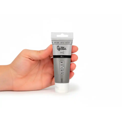 Pintura acrilica liderpapel tubo de plastico de 60 ml color gris