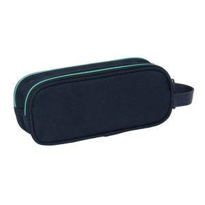 Bolso escolar portatodo safta doble real madrid 2ª equipacion 25/26 80x210x60 mm