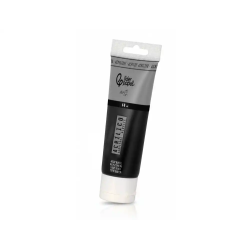 Pintura acrilica liderpapel tubo de plastico de 60 ml color negro marfil
