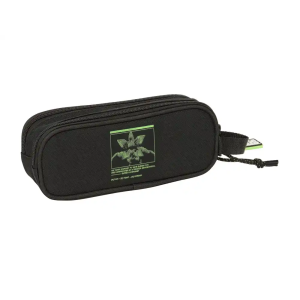 Bolso escolar portatodo safta doble stranger things 80x210x60 mm