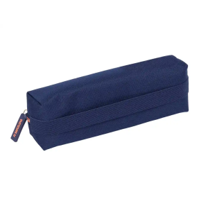 Bolso escolar portatodo safta rectangular con goma elastica 22cm f.c. barcelona 2ª equipacion 25/26 40x220x70 mm