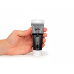 Pintura acrilica liderpapel tubo de plastico de 60 ml color negro marfil