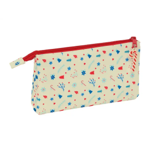 Bolso escolar portatodo safta triple complementos safta 120x220x30 mm