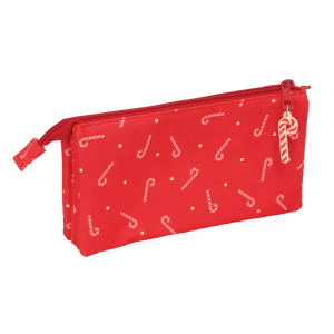 Bolso escolar portatodo safta triple complementos safta 120x220x30 mm