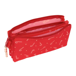 Bolso escolar portatodo safta triple complementos safta 120x220x30 mm