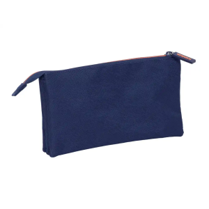 Bolso escolar portatodo safta triple f.c. barcelona 2ª equipacion 25/26 120x220x30 mm