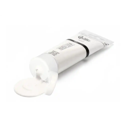 Pintura acrilica liderpapel tubo de plastico de 120 ml color blanco titanio