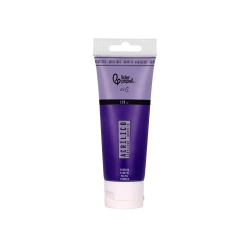 Pintura acrilica liderpapel tubo de plastico de 120 ml color purpura
