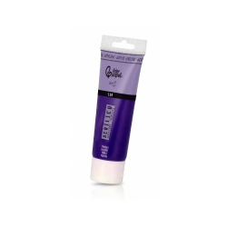 Pintura acrilica liderpapel tubo de plastico de 120 ml color purpura