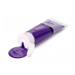 Pintura acrilica liderpapel tubo de plastico de 120 ml color purpura