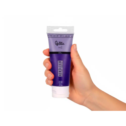 Pintura acrilica liderpapel tubo de plastico de 120 ml color purpura