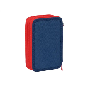 Plumier escolar safta triple 37 piezas avengers 195x125x55 mm