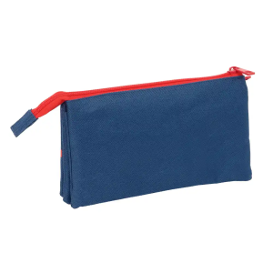 Bolso escolar portatodo safta triple avengers 120x220x30 mm