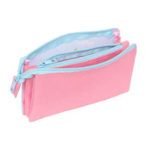 Bolso escolar portatodo safta triple peppa pig 120x220x30 mm