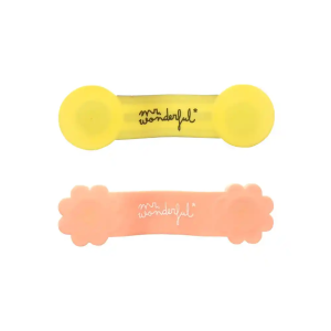 Organizadores de cable wondee mr. wonderful blossom pack de 2 unidades