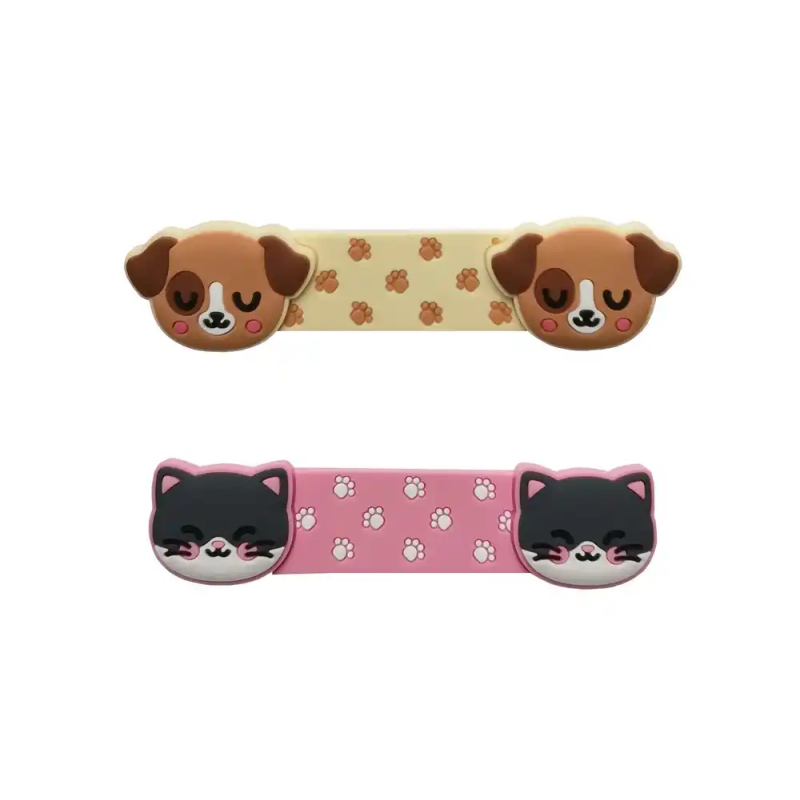 Organizadores de cable wondee mr. wonderful pets pack de 2 unidades