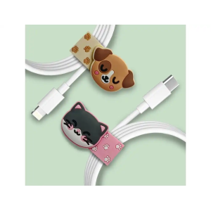 Organizadores de cable wondee mr. wonderful pets pack de 2 unidades