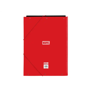 Carpeta carton folio gomas solapas safta avengers