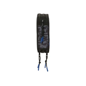 Plumier escolar safta triple cremallera 37 piezas batman 195x125x55 mm