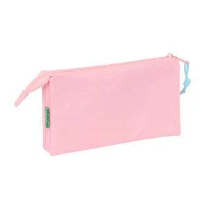 Bolso escolar portatodo safta triple benetton basics 120x220x30 mm