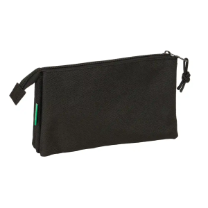 Bolso escolar portatodo safta triple benetton basics 120x220x30 mm