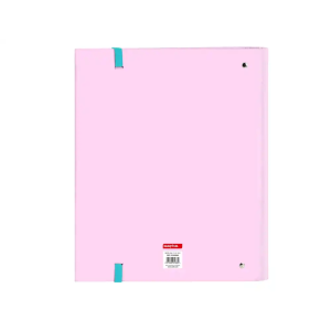 Carpeta con recambio safta din a4 cuadro 5 mm con goma y separadores benetton dolce