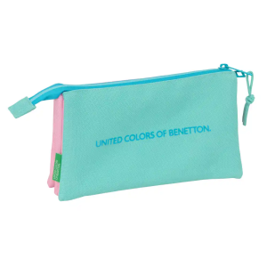Bolso escolar portatodo safta triple benetton dolce 120x220x30 mm