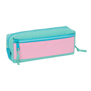 Bolso escolar portatodo safta triple pequeño con goma elastica benetton dolce 85x220x60 mm