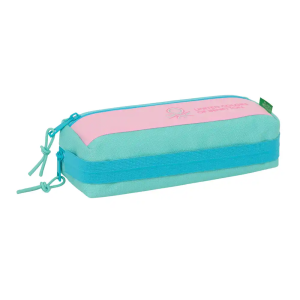 Bolso escolar portatodo safta triple pequeño con goma elastica benetton dolce 85x220x60 mm