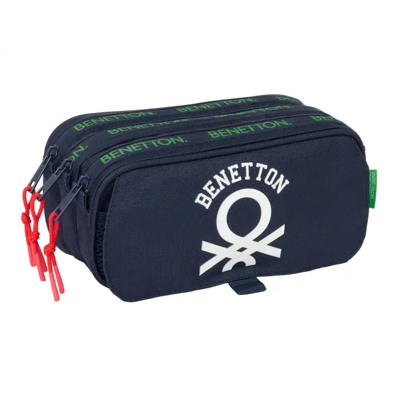 Bolso escolar portatodo safta triple big benetton together 100x215x80 mm