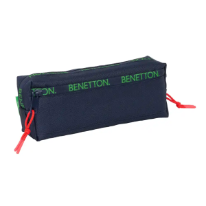 Bolso escolar portatodo safta triple pequeño con goma elastica benetton together 85x220x60 mm