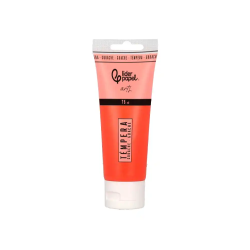 Pintura gouache/tempera liderpapel caja de 6 tubos de plastico de 75 ml colores surtidos