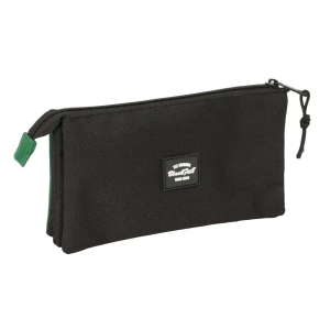 Bolso escolar portatodo safta triple blackfit chico varsity 120x220x30 mm
