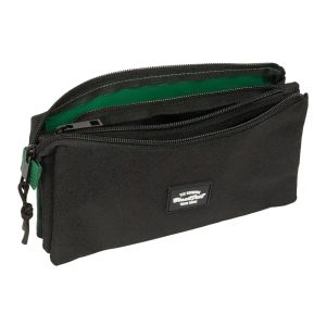 Bolso escolar portatodo safta triple blackfit chico varsity 120x220x30 mm